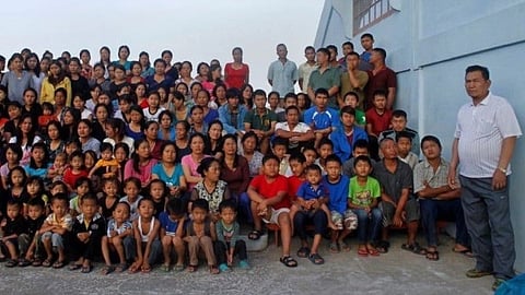 மிசோரம் ஜியோனா குடும்பம்