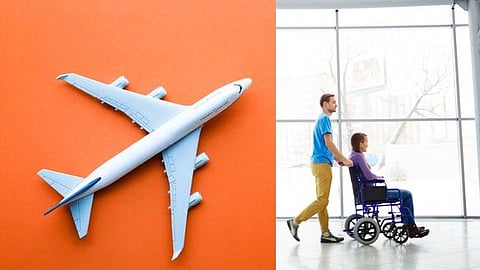 விமானம் - சக்கரநாற்காலி