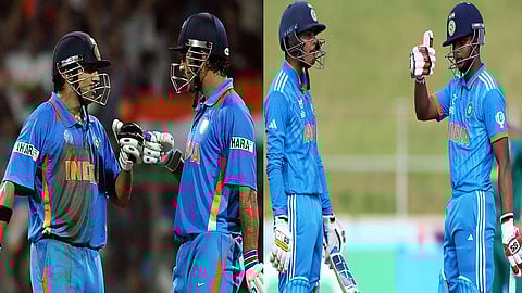 கம்பீர்-தோனி / சாஹரன் - சச்சின்