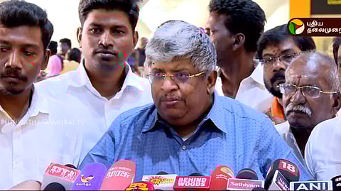 காங்கிரஸ் ஊடக பிரிவு தலைவர் ஆனந்த் சினீவாசன்