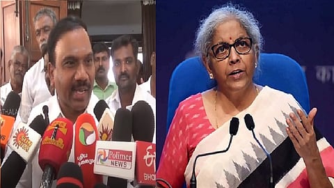 ஆ ராசா, நிர்மலா சீதாராமன்