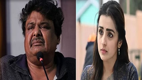 மன்சூர் அலிகான், த்ரிஷா