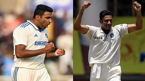 ashwin - kumble
