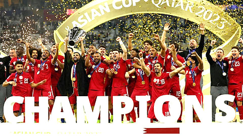 ஆசிய கோப்பை கால்பந்து தொடரை வென்றது கத்தார்