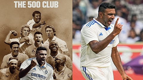 அஸ்வின் 500 விக்கெட்டுகள்