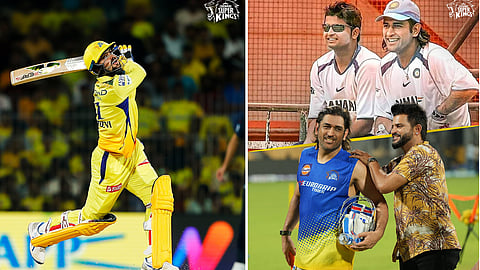 ரிஸ்வி - ரெய்னா - தோனி