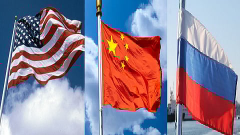 அமெரிக்கா, சீனா, ரஷ்யா