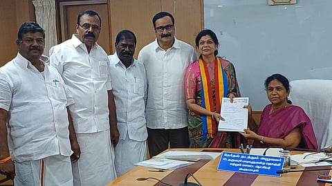 சௌமியா அன்புமணி வேட்பு மனு தாக்கல்