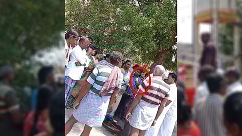 திமுகவினர் பணம் பட்டுவாடா