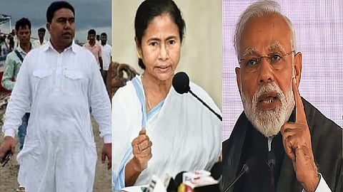 ஷாஜகான் ஷேக், மம்தா, மோடி