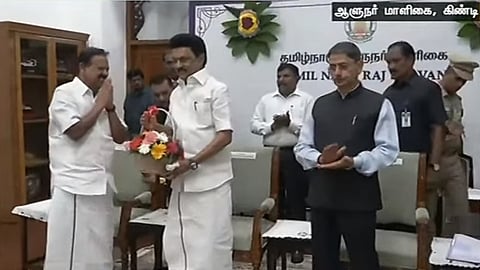 மீண்டும் ஆளுநராக பதவியேற்றார் பொன்முடி