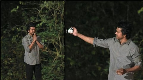 கேரளாவில் விஜய் ரசிகர்களுடன் செல்ஃபி