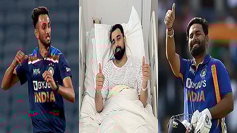 prasidh - shami - pant