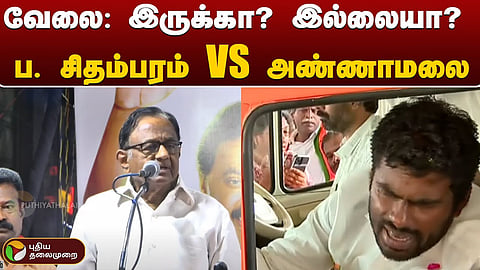 ப.சிதம்பரம், அண்ணாமலை