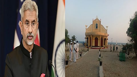 மத்திய அமைச்சர் ஜெய்சங்கர் - கச்சத்தீவு