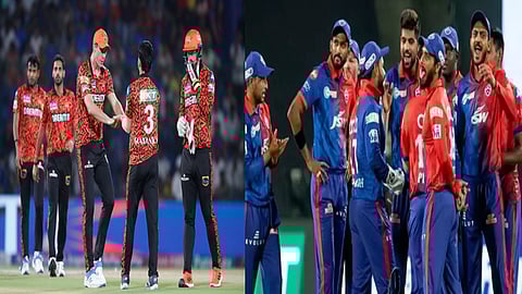 சன்ரைசர்ஸ் ஐதராபாத் அணி - டெல்லி அணி