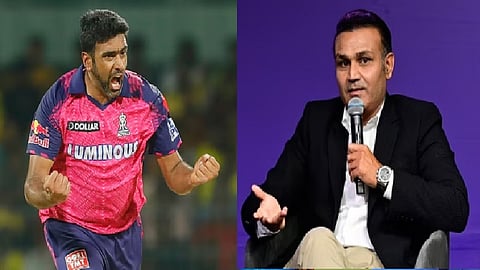 அஸ்வின், சேவாக்