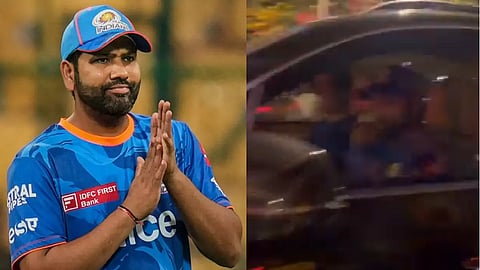 ஆகாஷ் அம்பானி உடன் செல்லும் ரோகித் சர்மா