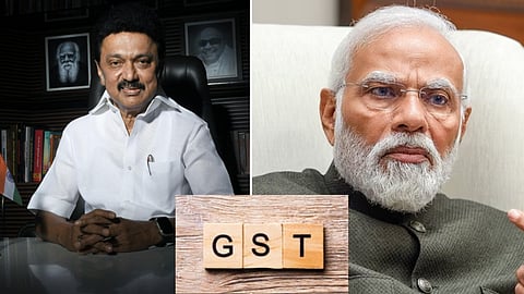 மு.க.ஸ்டாலின் - மோடி - ஜி.எஸ்.டி