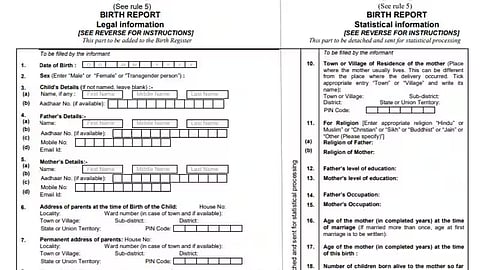 பிறப்பு சான்றிதழ்