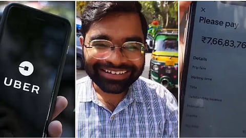 7 கோடி பில் போட்ட UBER