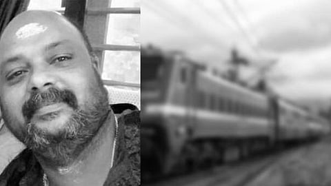 உயிரிழந்த டிக்கெட் பரிசோதகர் வினோத்