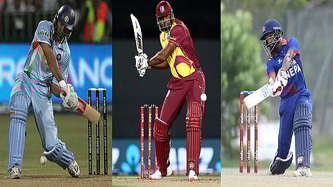 yuvraj - pollard - Dipendra Singh Airee