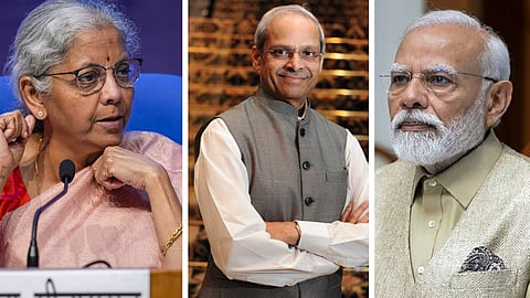 நிர்மலா சீதாராமன் - பரகலா பிரபாகர் - மோடி