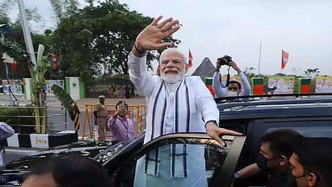 பிரதமர் நரேந்திர மோடி பரப்புரை