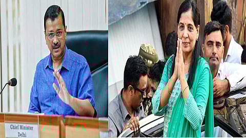 கெஜ்ரிவாலின் மனைவி சுனிதா கெஜ்ரிவால்