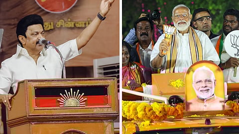 முதலமைச்சர் மு.க. ஸ்டாலின் - பிரதமர் நரேந்திர மோடி