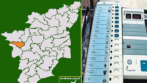 கோவை தொகுதி - வாக்குப்பதிவு இயந்திரங்கள்