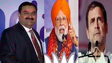 அதானி, மோடி, ராகுல்