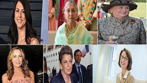 பணக்காரபெண்களின் பட்டியல்