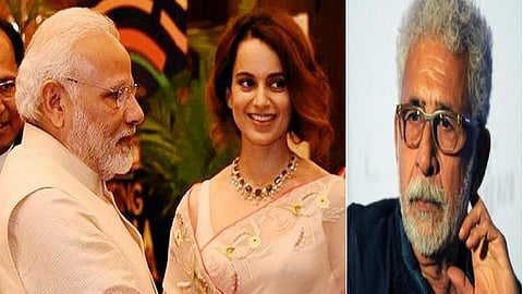 மோடி, கங்கனா, நசீருதீன் ஷா