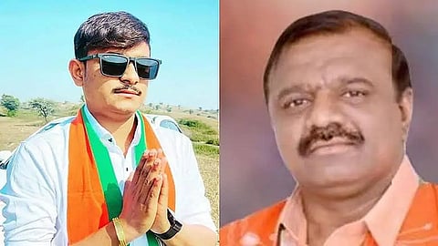 மகனுடன் ஜஸ்வந்த்சிங் பாபோர்