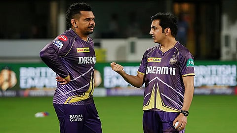 சுனில் நரைன், காம்பீர்