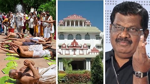 எச்சில் இலையில் அங்கப்பிரதட்சணம்