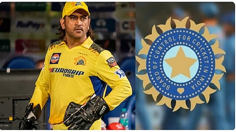 Dhoni - BCCI