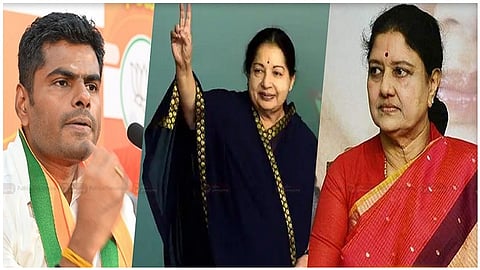 Sasikala to Annamalai