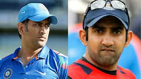 தோனி, காம்பீர்