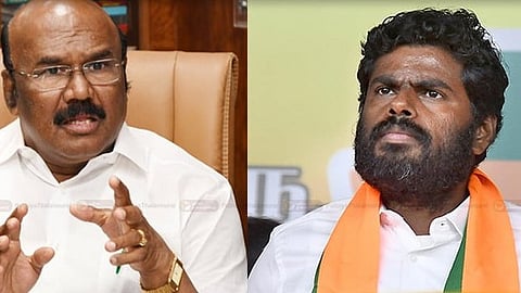 ஜெயக்குமார், அண்ணாமலை