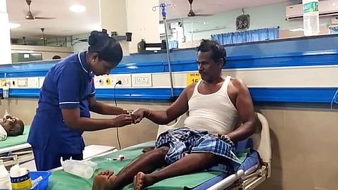 பாதிக்கப்பட்ட பாமக நிர்வாகி