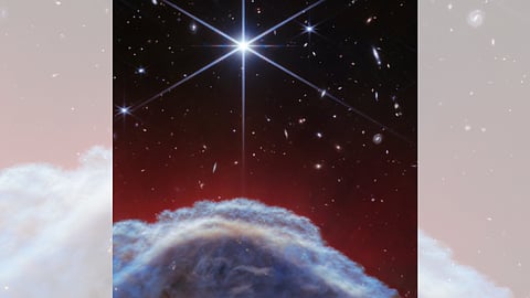 கண்டுபிடிக்கப்பட்ட ஹார்ஸ்ஹெட் நெபுலா (குதிரை போன்ற வடிவிலுள்ள நெபுலா)