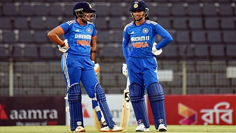 ஷ்பாஃலி வர்மா, ஸ்மிருதி மந்தனா