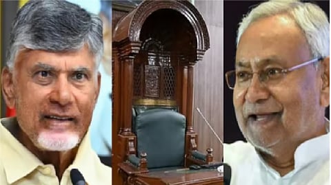 சந்திரபாபு நாயுடு - நிதீஷ் குமார்