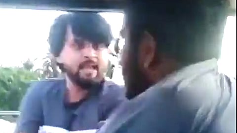 தகராறு செய்த இளைஞர்