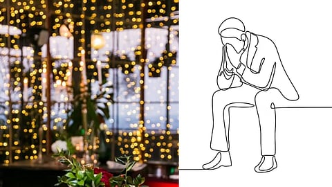 பிறந்தநாள் டெகரேஷனின்போது மின்சாரம் தாக்கி கணவன் மரணம்