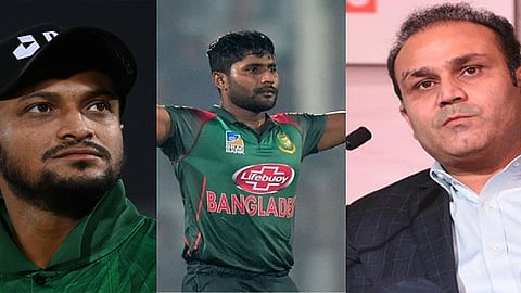 ஷாகிப் - கயஸ் - சேவாக்