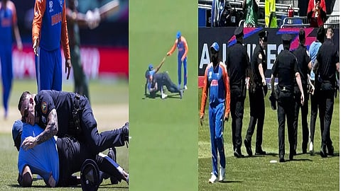 மைதானத்திற்குள் புகுந்த ரசிகர்